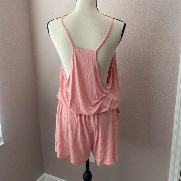 ❤️3x$20 - Plus Size Classic Romper Jumpsuit - Picture 6 of 9